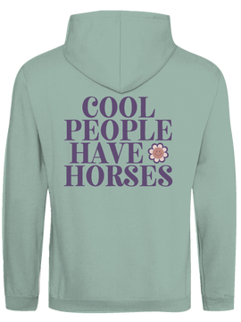 'cool people - flower power' | hoodie