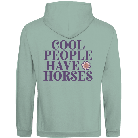 'cool people - flower power' | hoodie