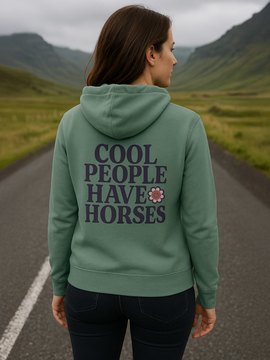 'cool people - flower power' | hoodie
