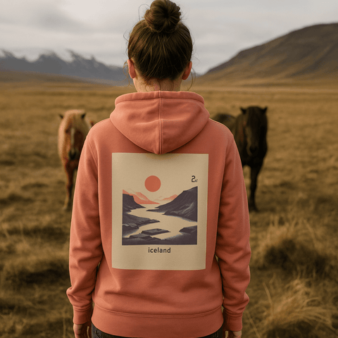 'icelandic peachy stamp' | hoodie