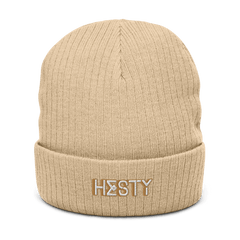 'hesty 3D logo' | beanie stick in 2 farben