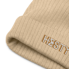'hesty 3D logo' | beanie stick in 2 farben