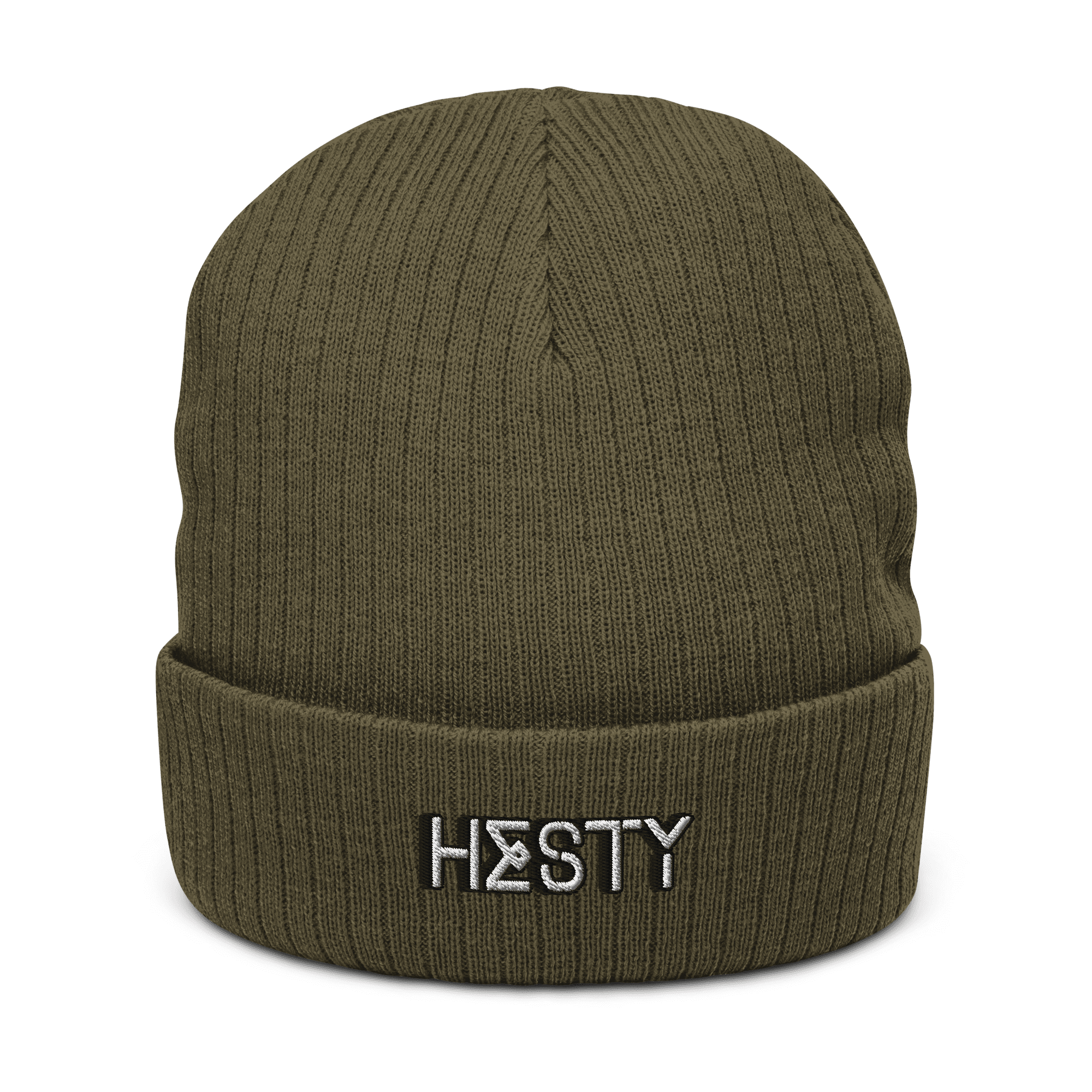 'hesty 3D logo' | beanie stick in 2 farben