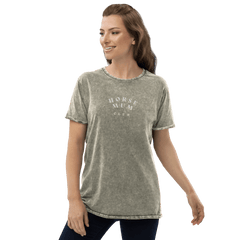 'horse mum club' | besticktes baumwoll-shirt