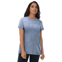 'horse mum club' | besticktes baumwoll-shirt