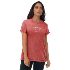 'horse mum club' | besticktes baumwoll-shirt