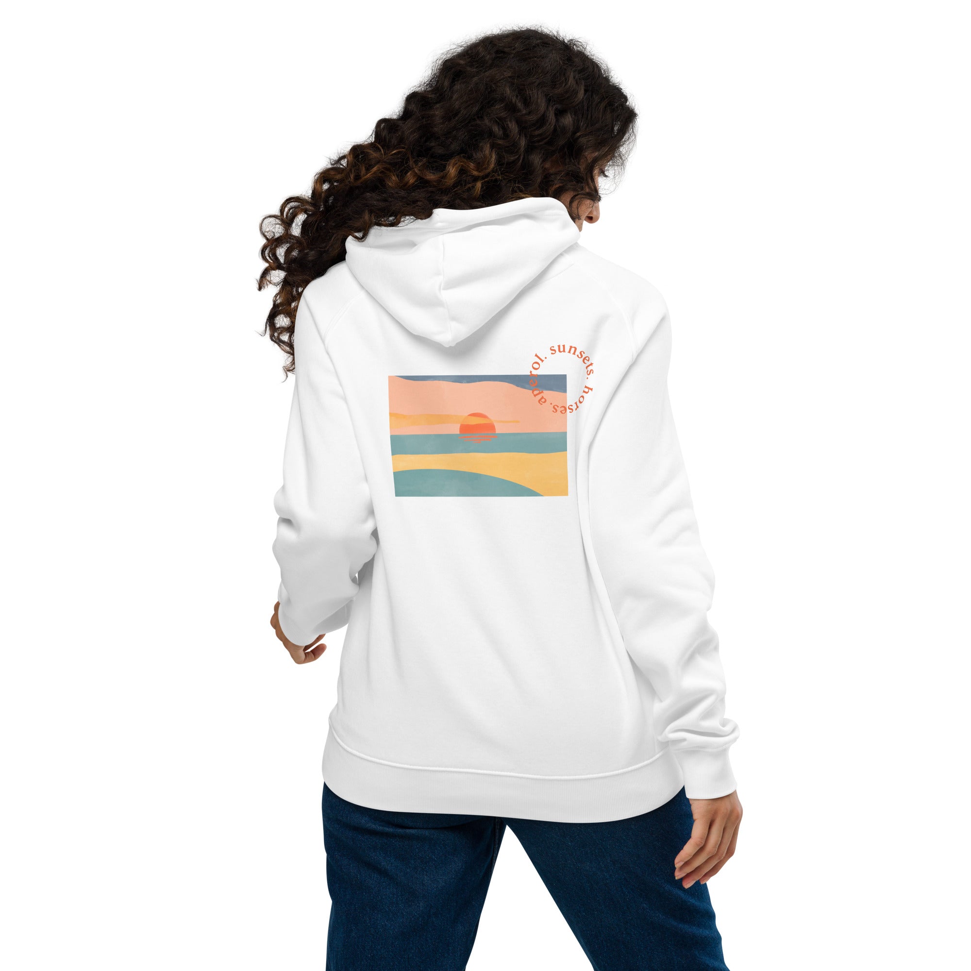 'give me aperol' | hoodie aus 100 % bio-baumwolle