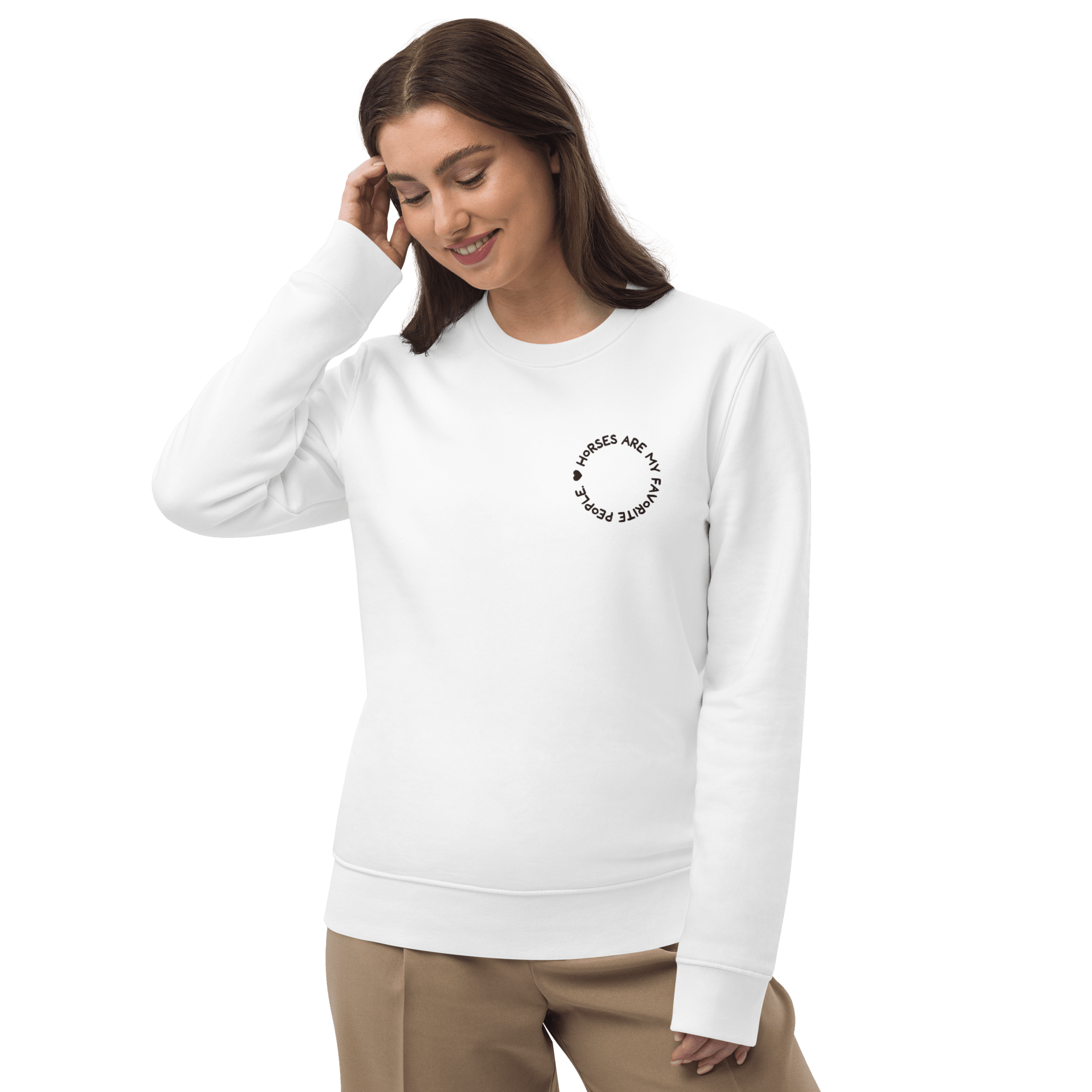 'horses are my favorite people' | bio-sweatshirt