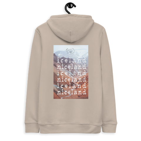 'iceland niceland' | hoodie aus bio-baumwolle