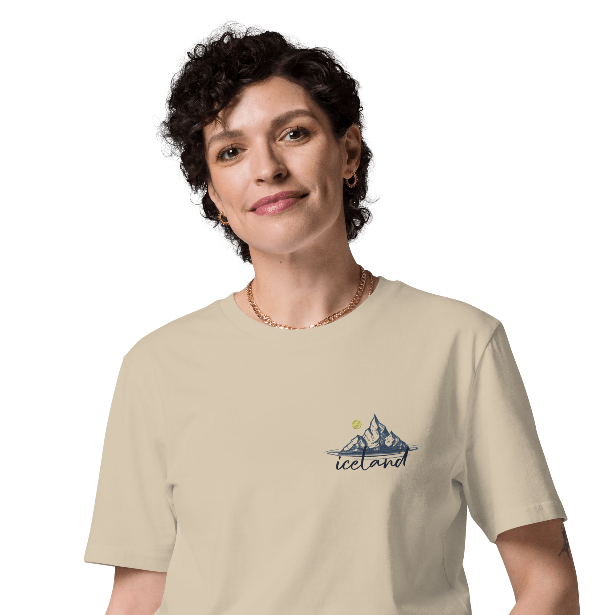 'iceland iceberg' | shirt aus 100 % bio-baumwolle stick