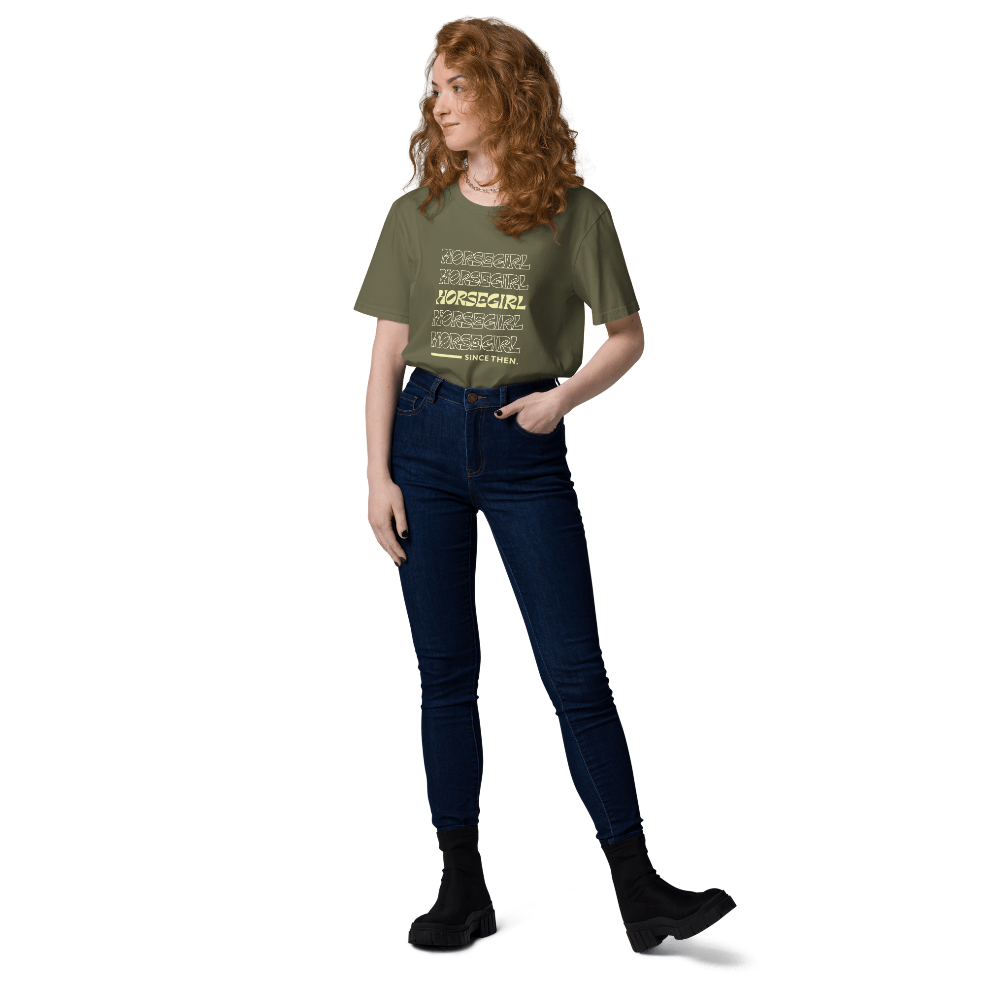 'horsegirl since then' | shirt aus 100 % bio-baumwolle