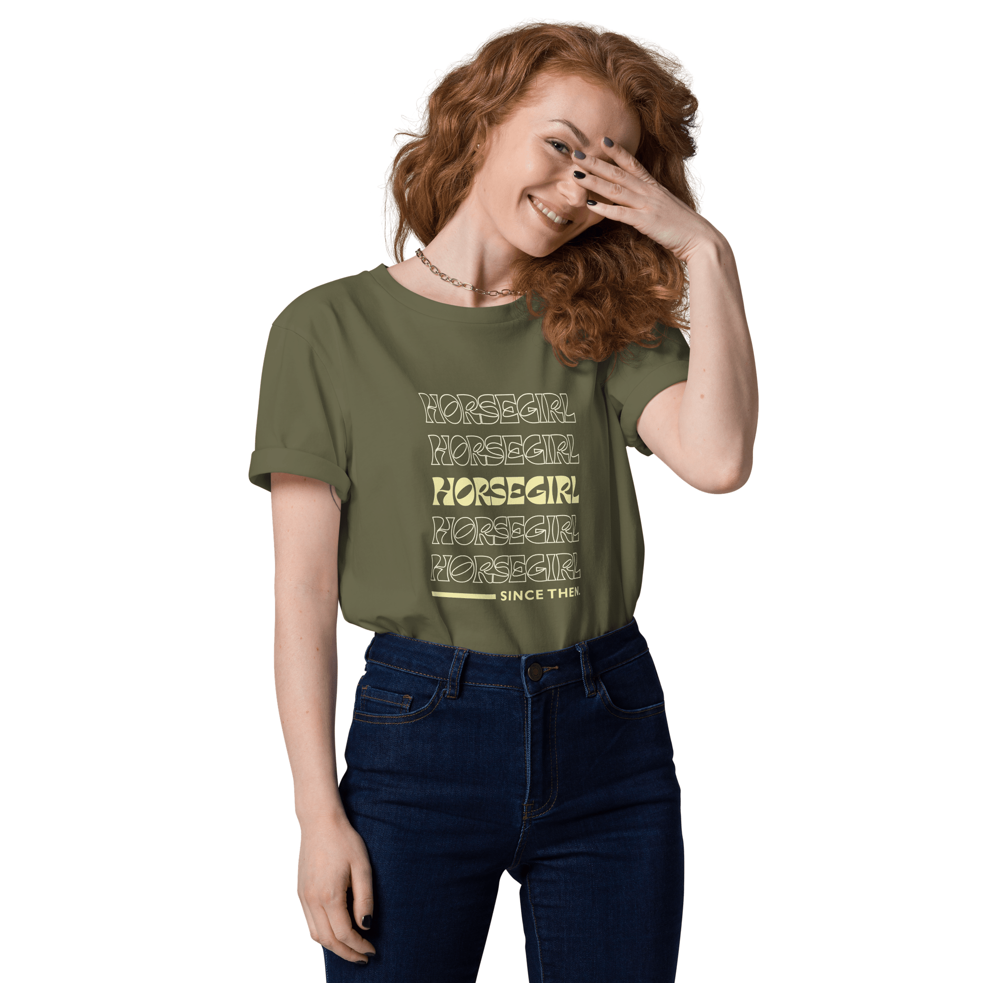 'horsegirl since then' | shirt aus 100 % bio-baumwolle