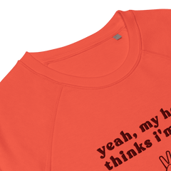 'my horse thinks i'm cool' | sweatshirt aus 100 % baumwolle