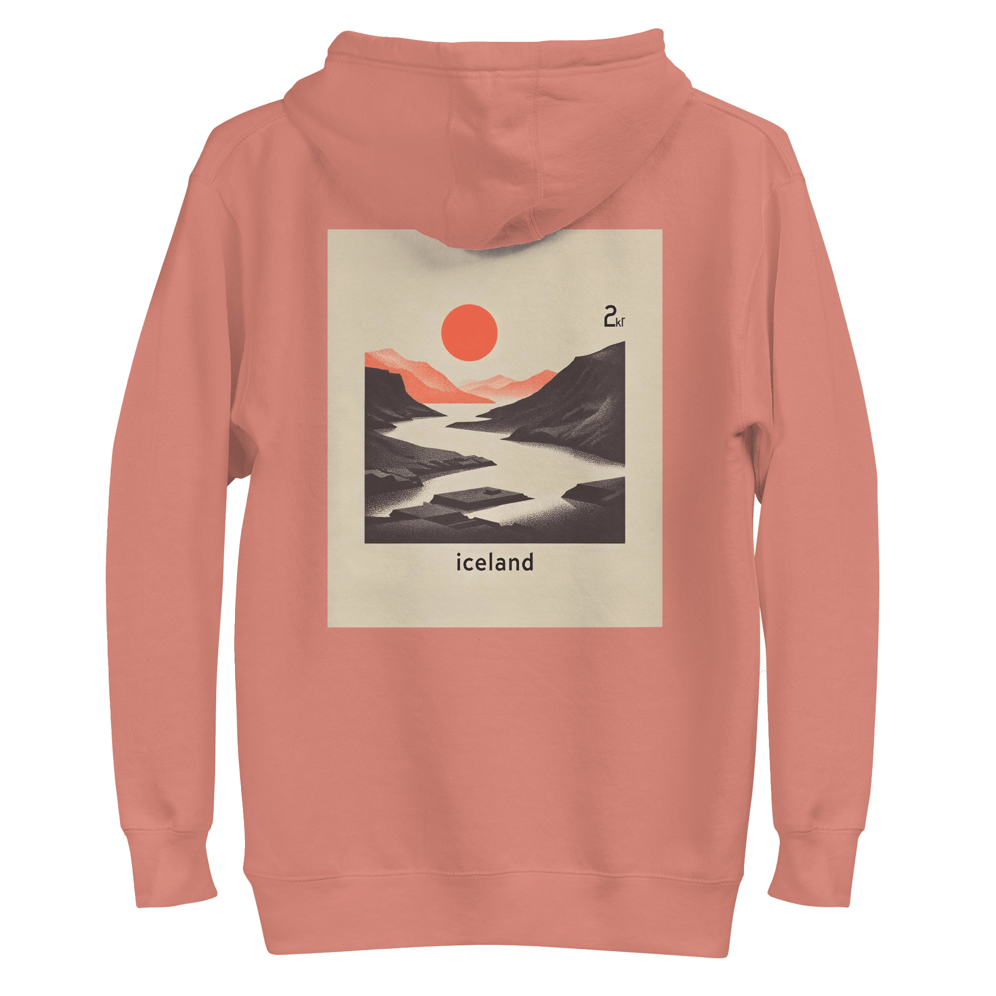 'icelandic peachy stamp' | hoodie