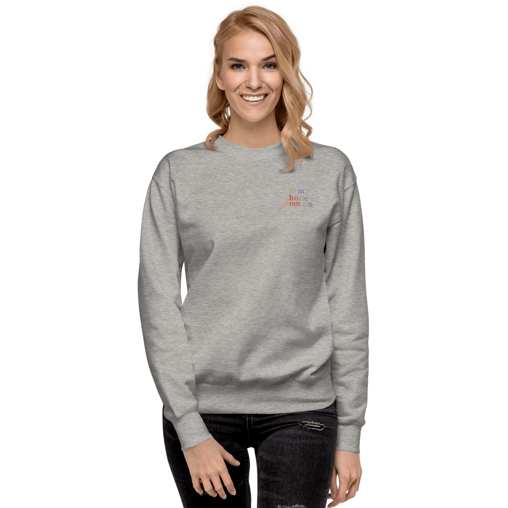 'horse mom era' | stick pullover