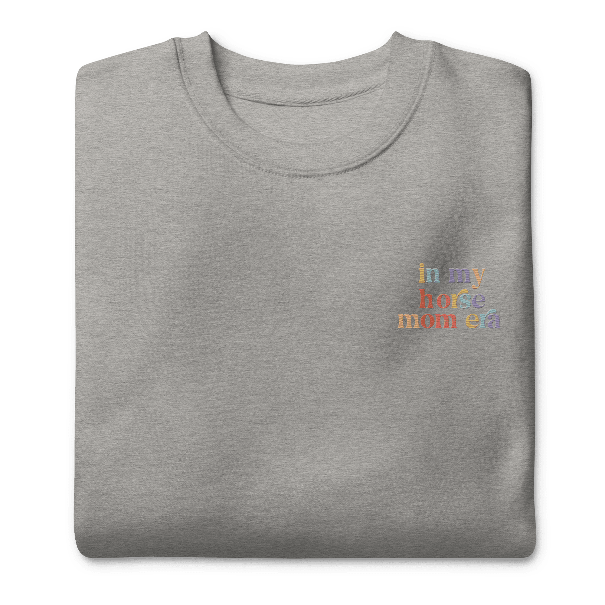 'horse mom era' | stick pullover