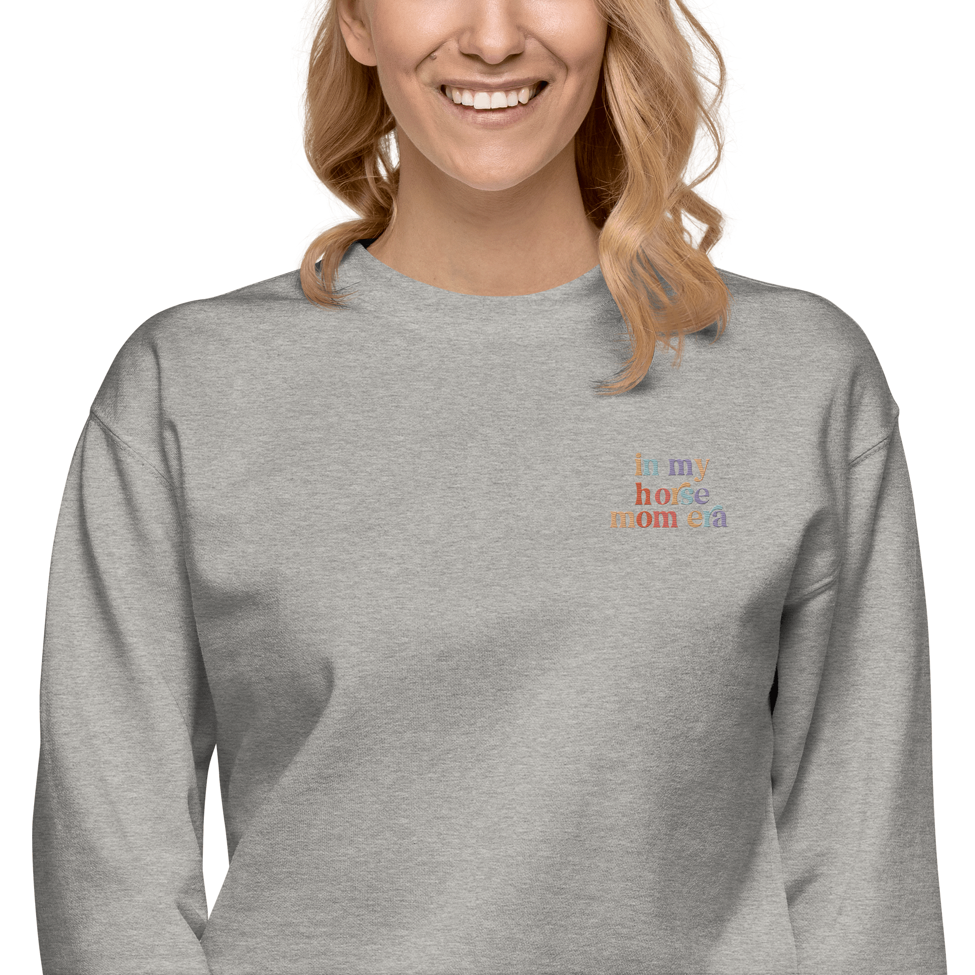 'horse mom era' | stick pullover