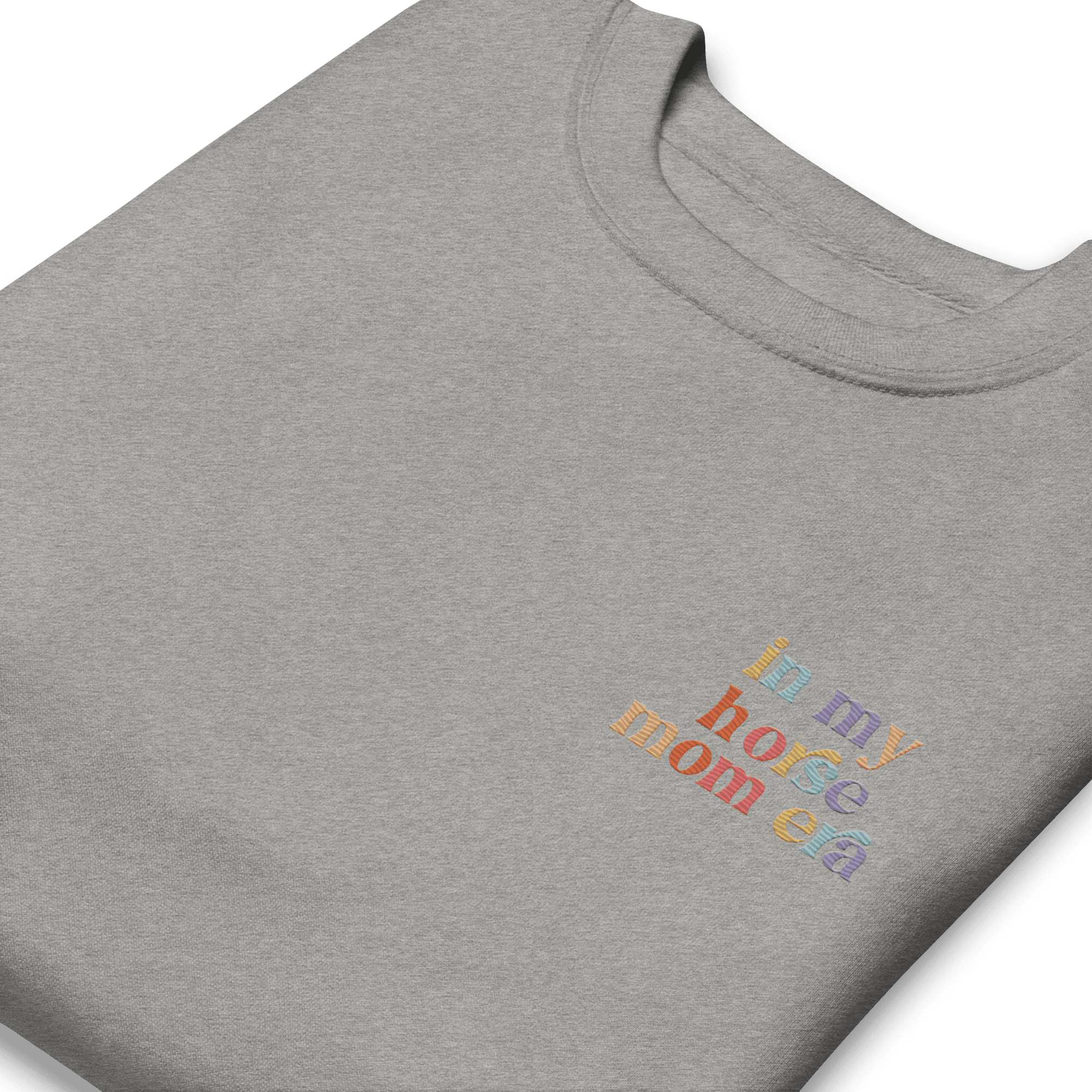 'horse mom era' | stick pullover