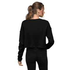 'horse mom' | cropped fleece-pullover stick