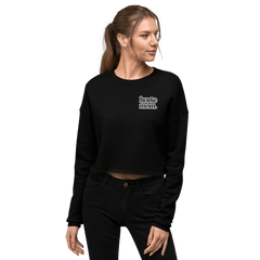 'horse mom' | cropped fleece-pullover stick