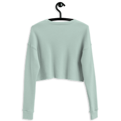 'horse mom' | cropped fleece-pullover stick